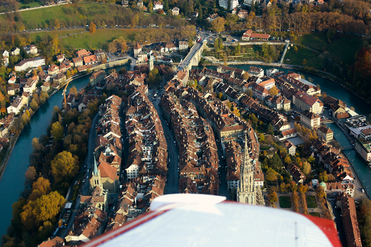 Über der Altstatt Bern – Unseco Weltkulturerbe